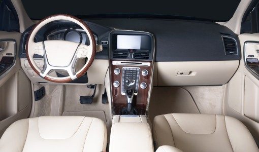 Luxury car interior